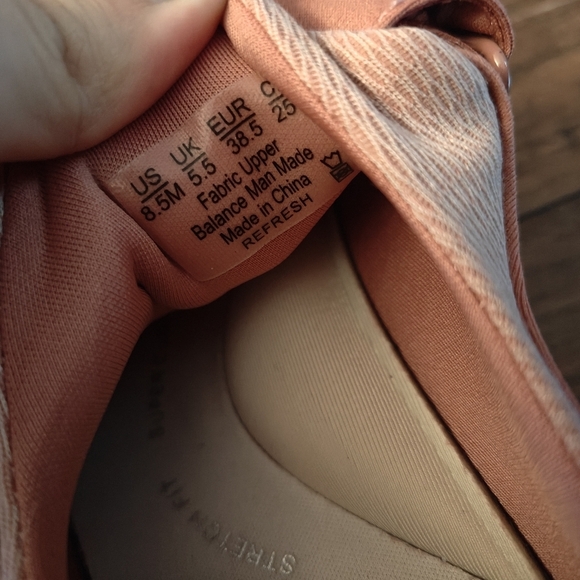 🤍Bzees Refresh Canyon Clay Pink Slip On Sneaker Size W 8.5 - Picture 6 of 7